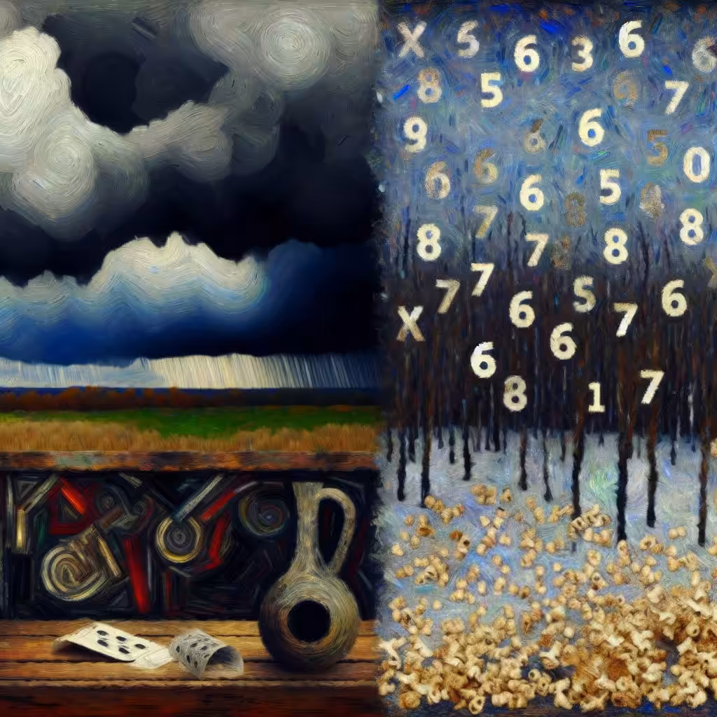 Fateful Odds Beneath the Storm