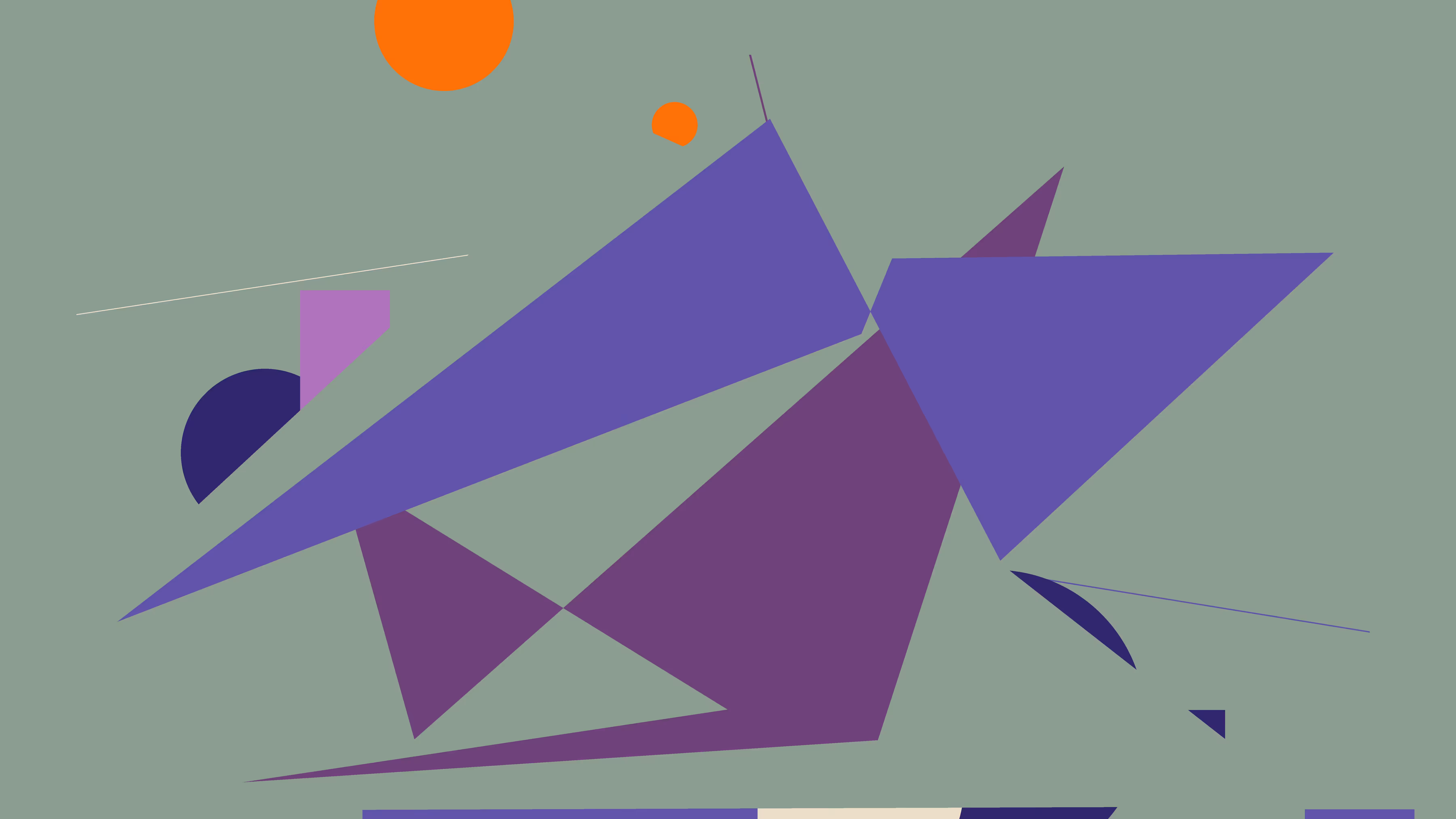 Abstract art. Broken destiny.