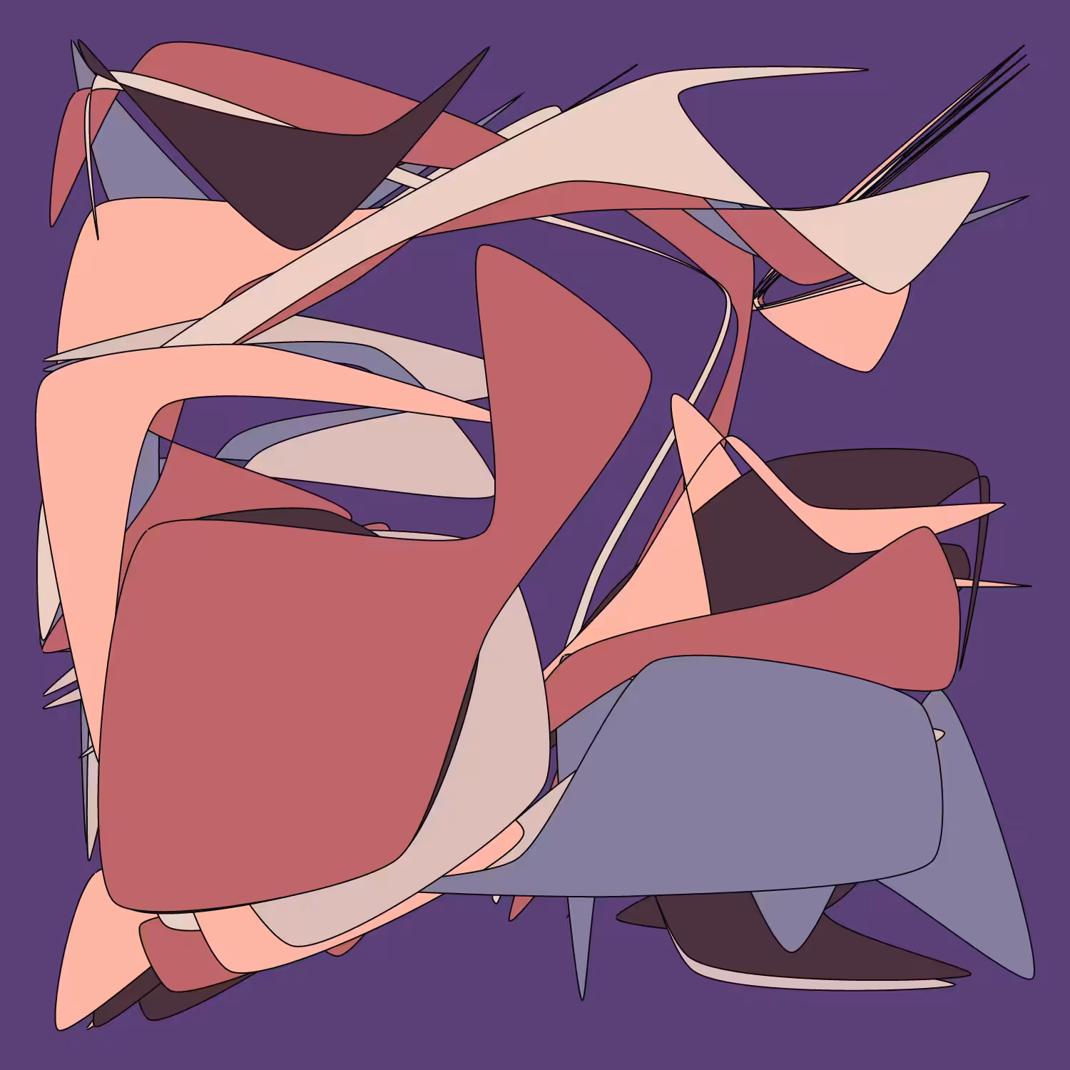 Geometric colorful shapes 2 (Free edition) #117