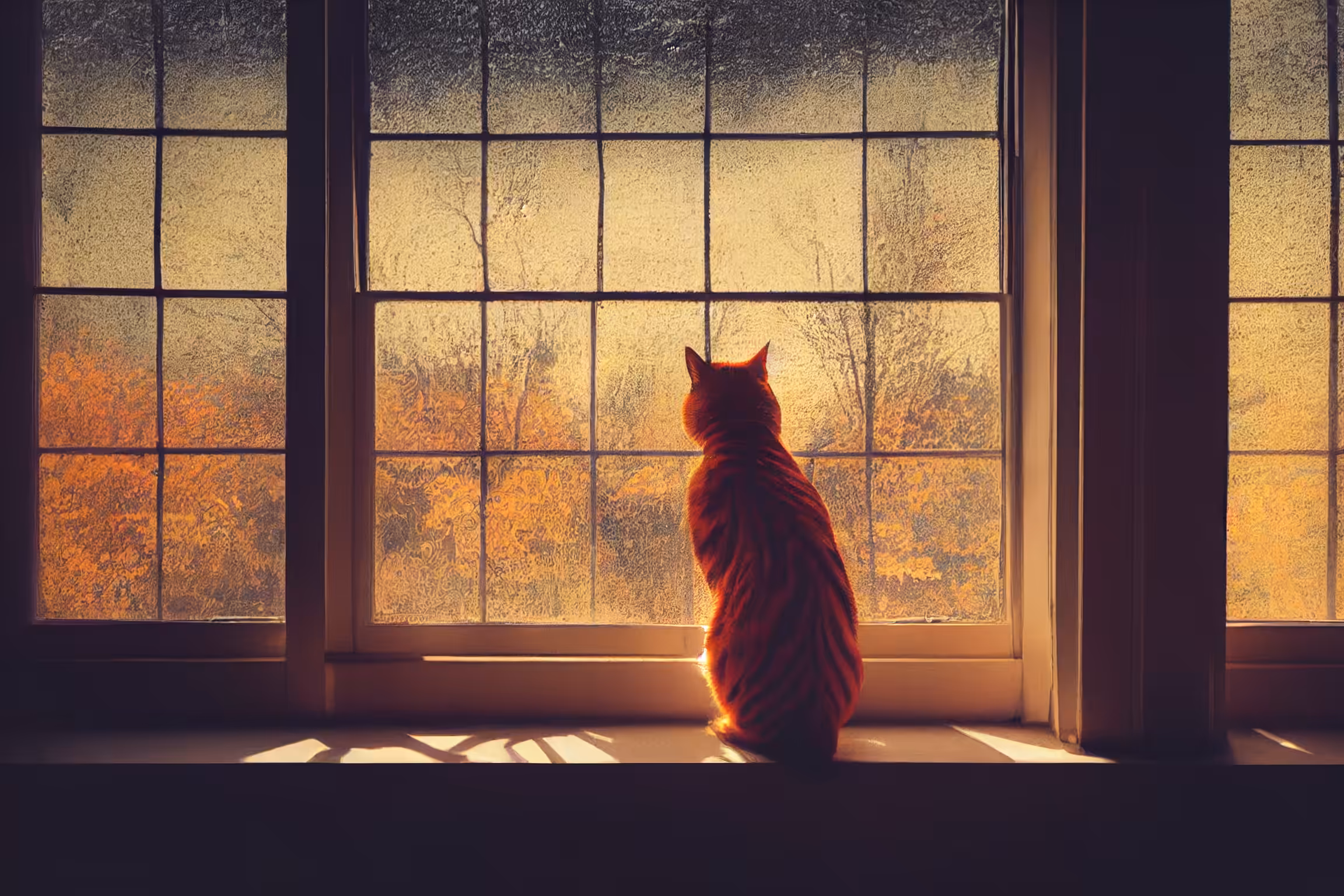 Greeting the fall