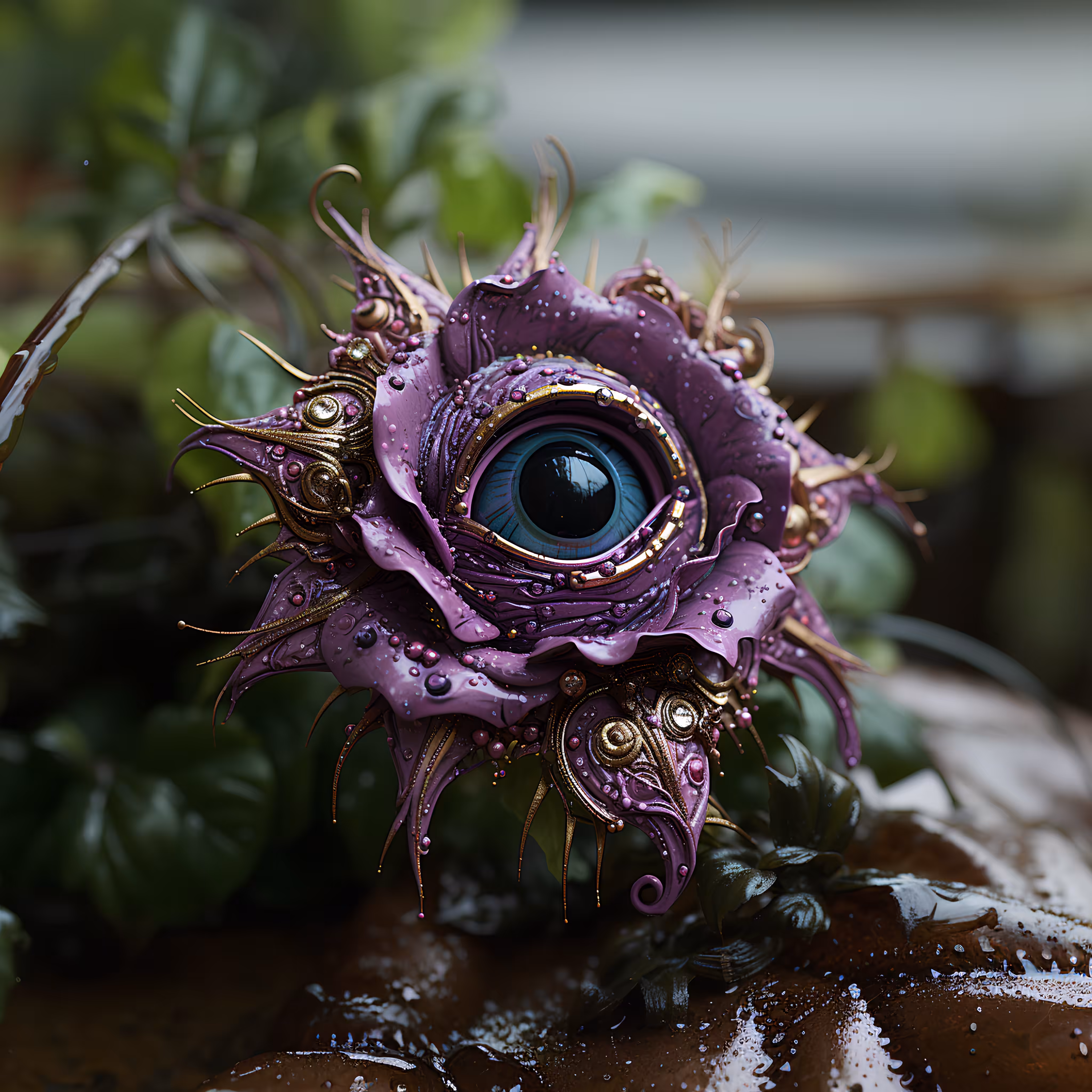 Purple Rose Watching