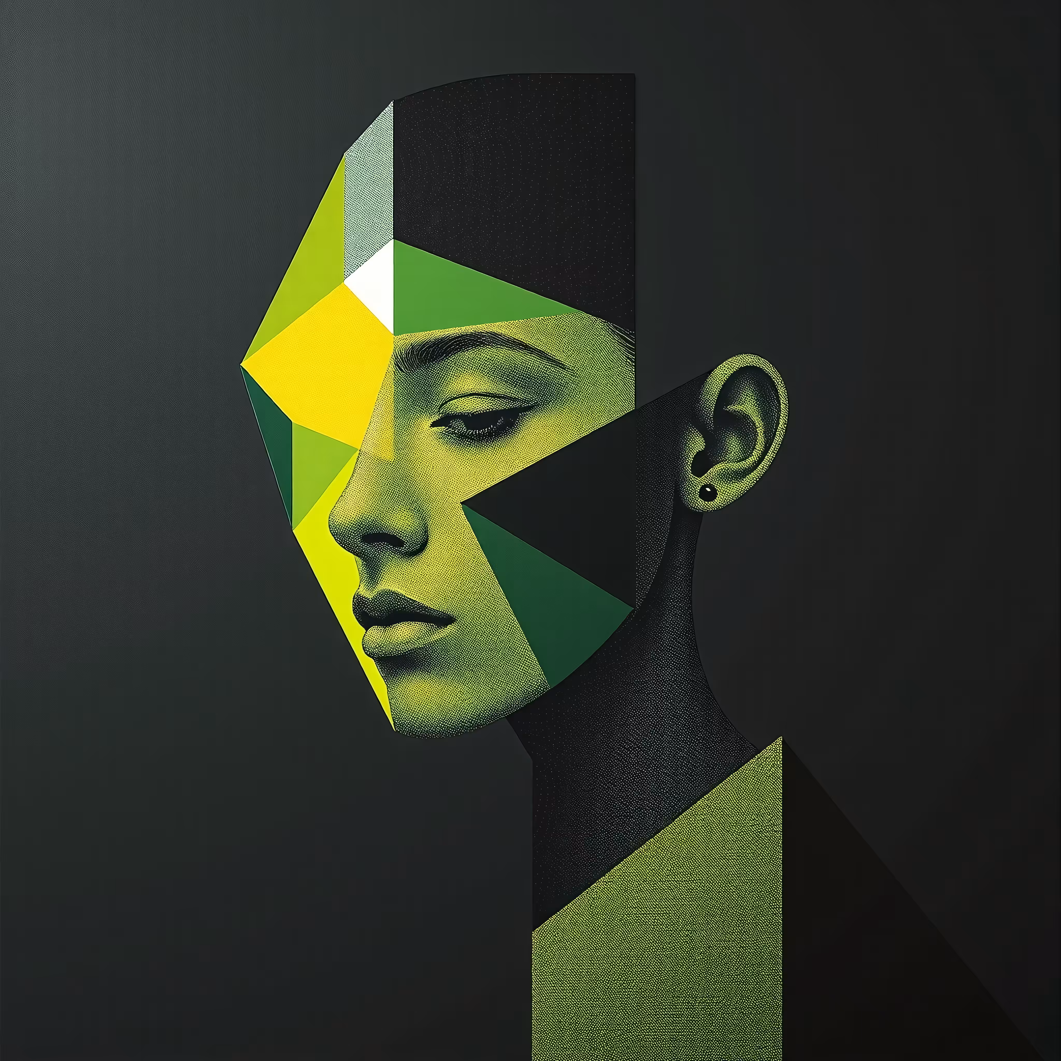FACE #28 -Fragmented Reflections