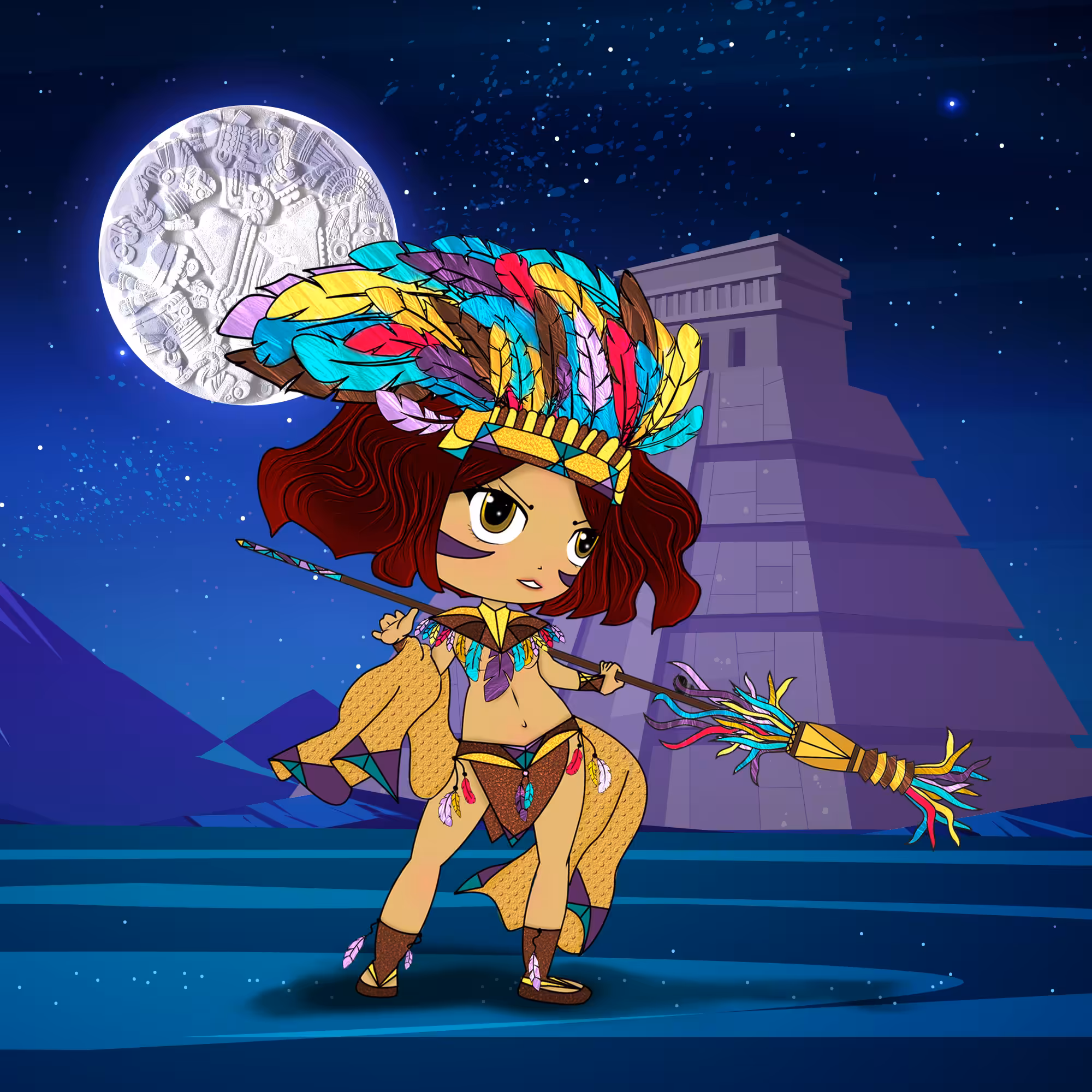 Women of Fantazia #05 - COYOLXAUHQUI LUNA