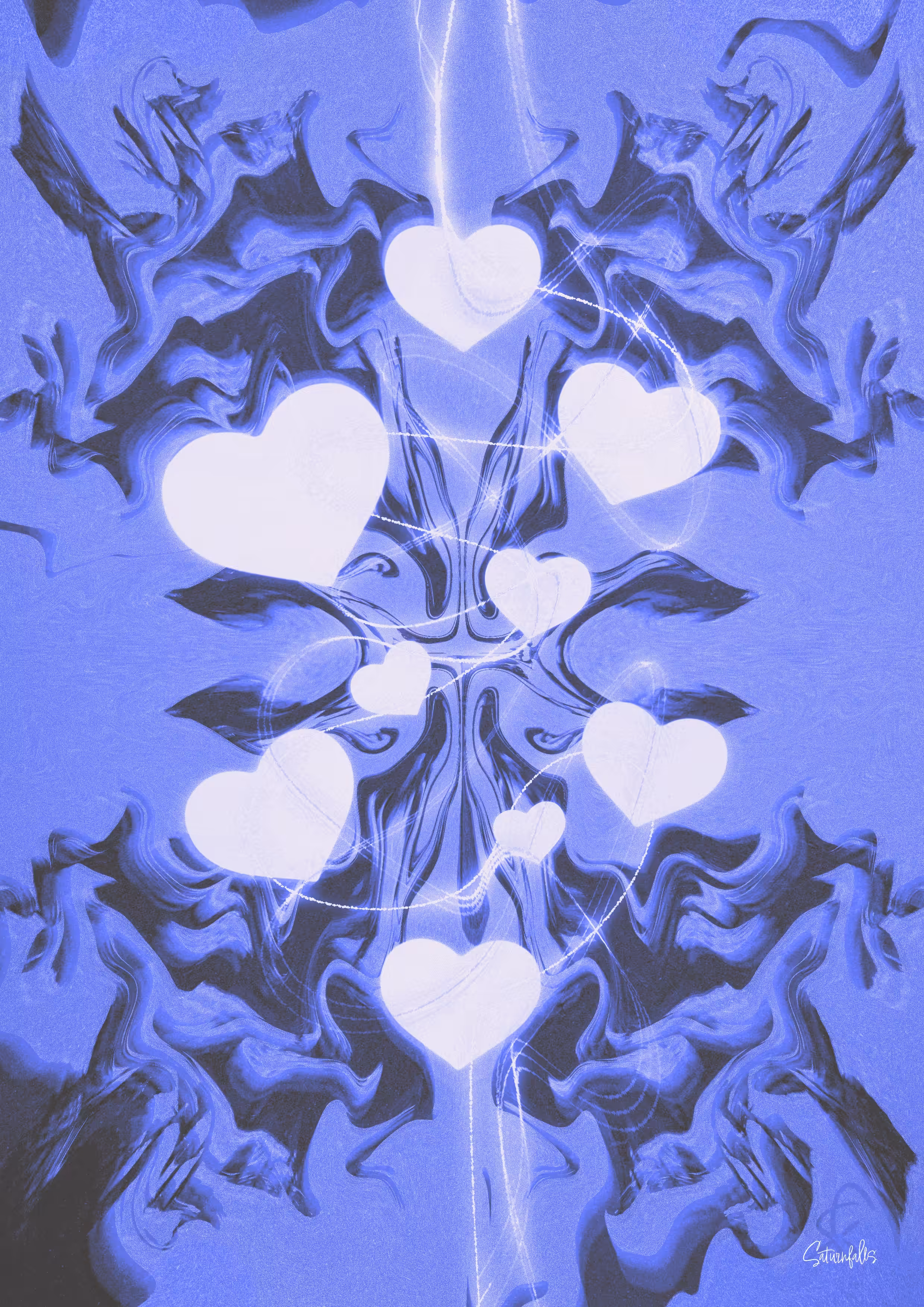 A World with Hearts Connected