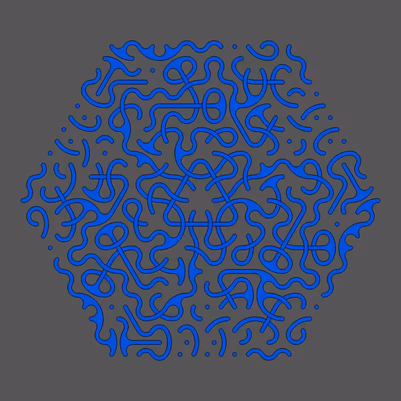 Threefold Symmetry - Dark Variations #379