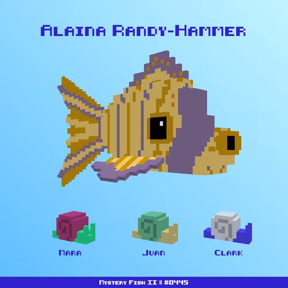 Alaina Randy-Hammer :: Mystery Fish 0445/1000