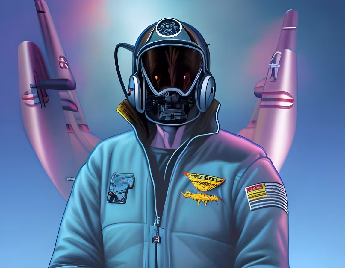 fighter jet pilot #03
