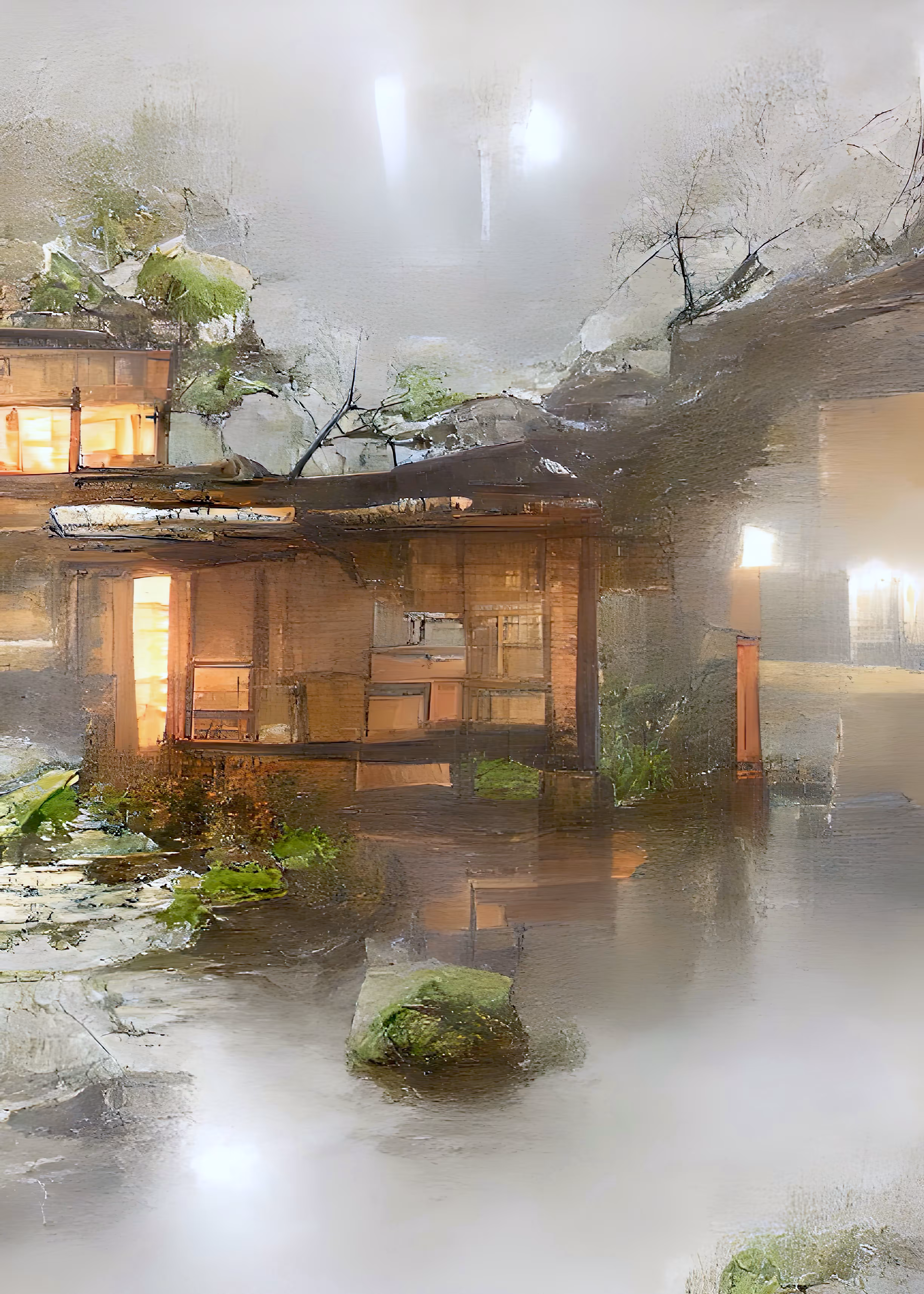 Rain in The DOJO