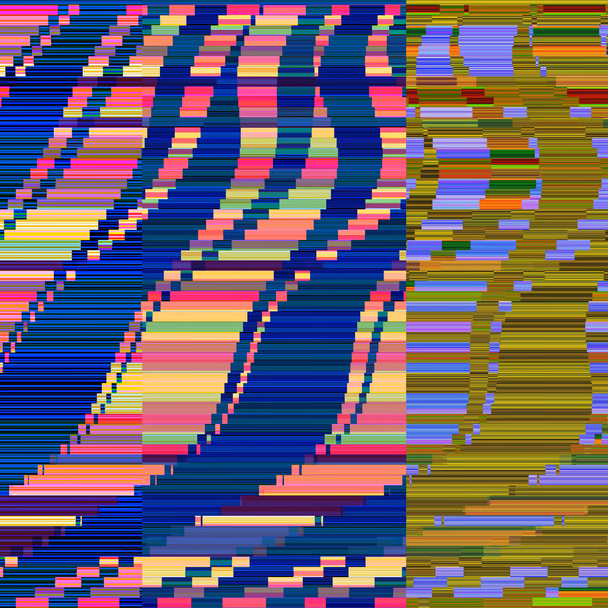 Glitchometry Stripes #39