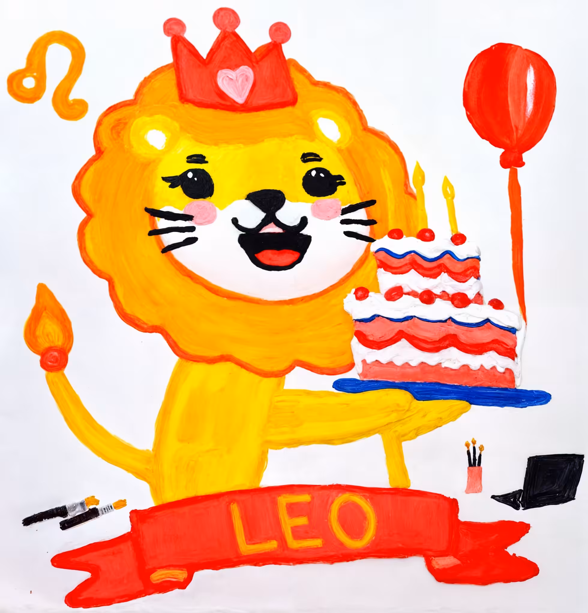 Little lion cub