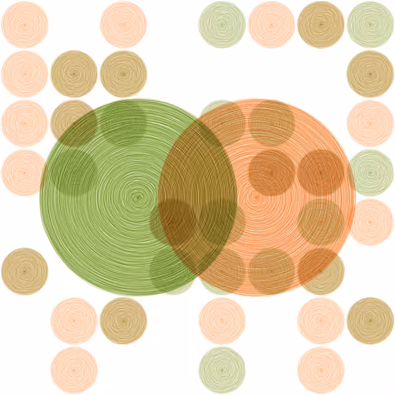Brushed Circles #93