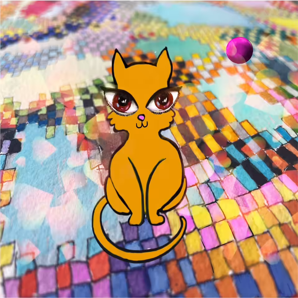 Hawa Cat Sending Love to Planet GJ 504b