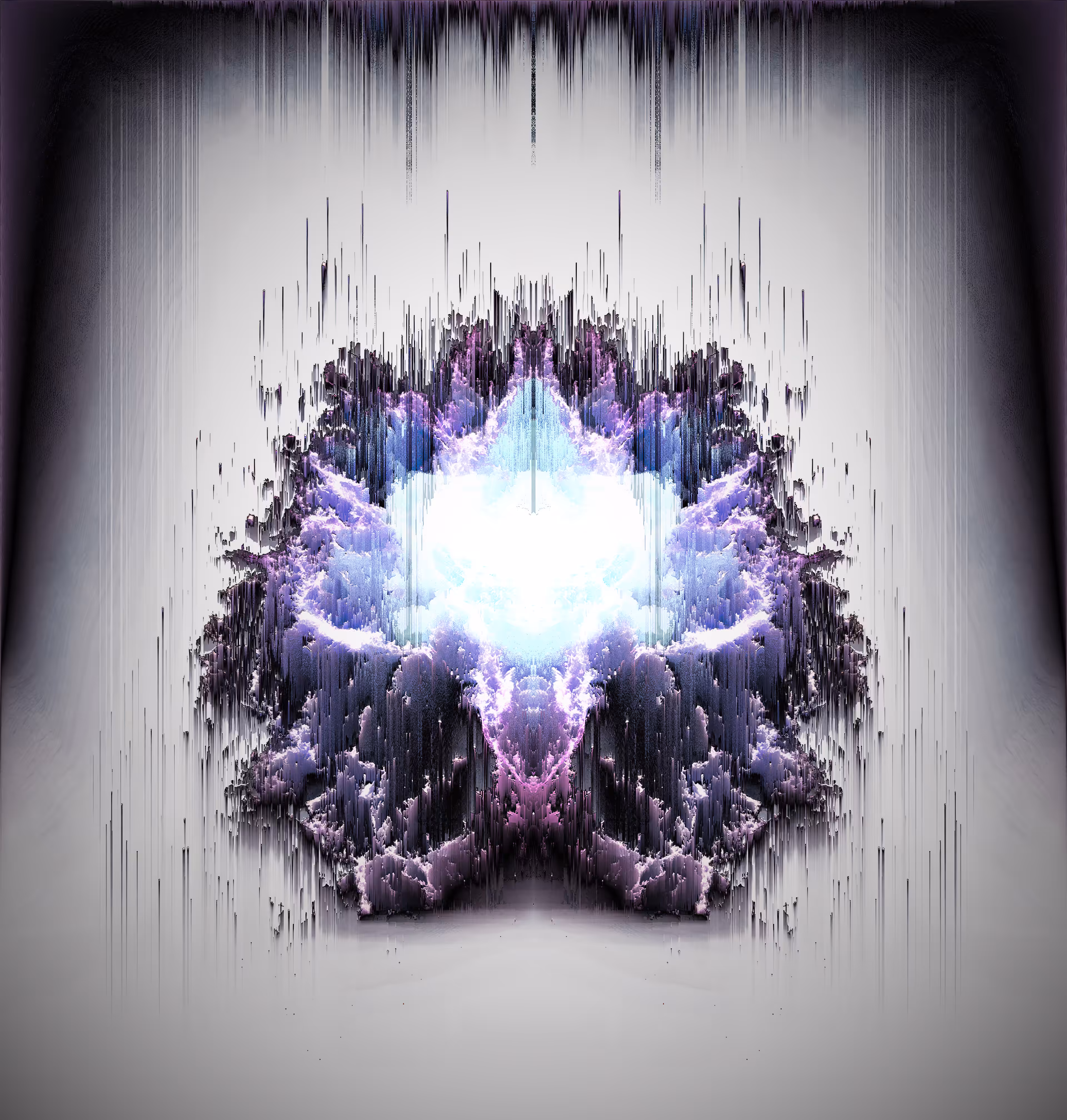 Pixel Sorted Crab Nebula