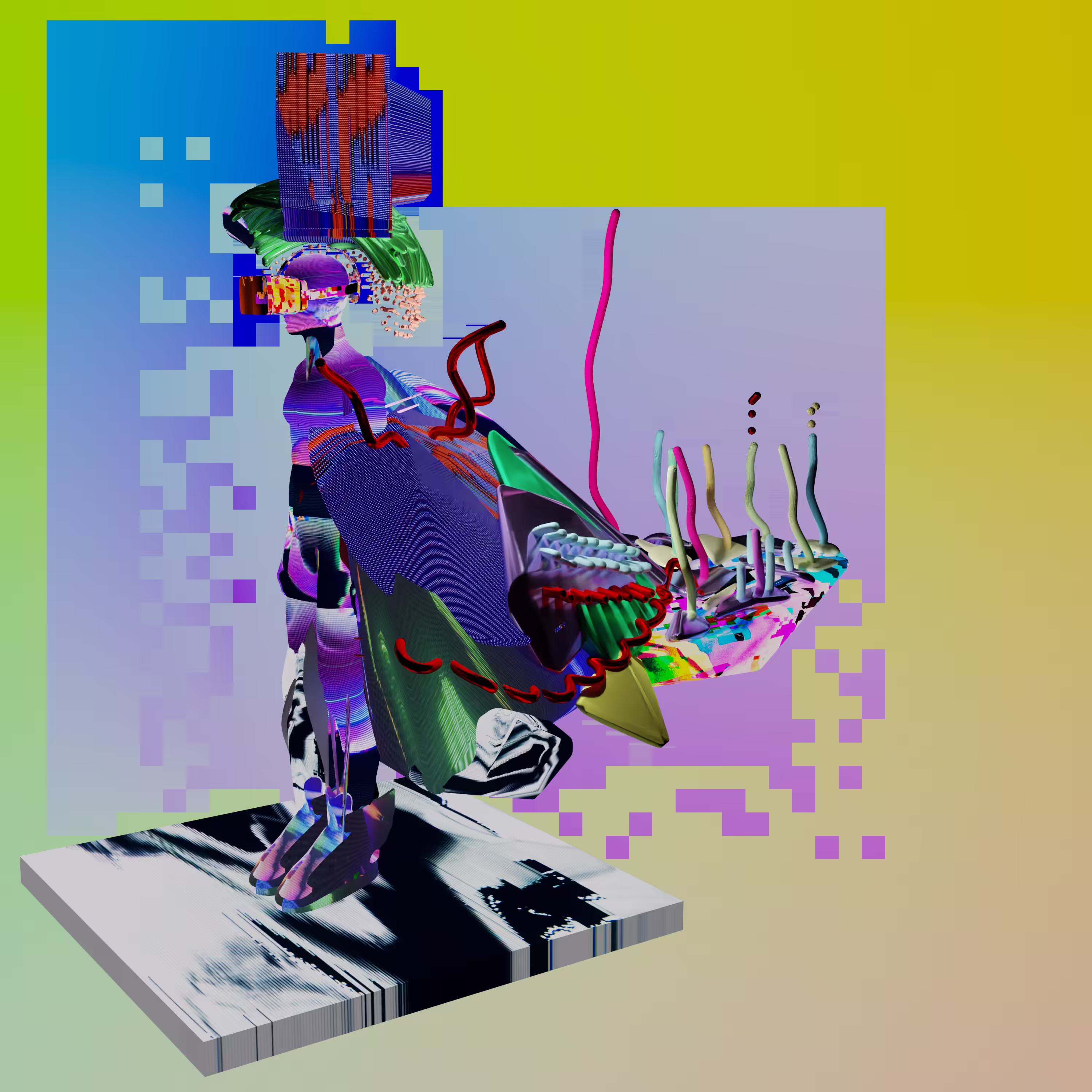 Portrait of a Media Lover (profile)