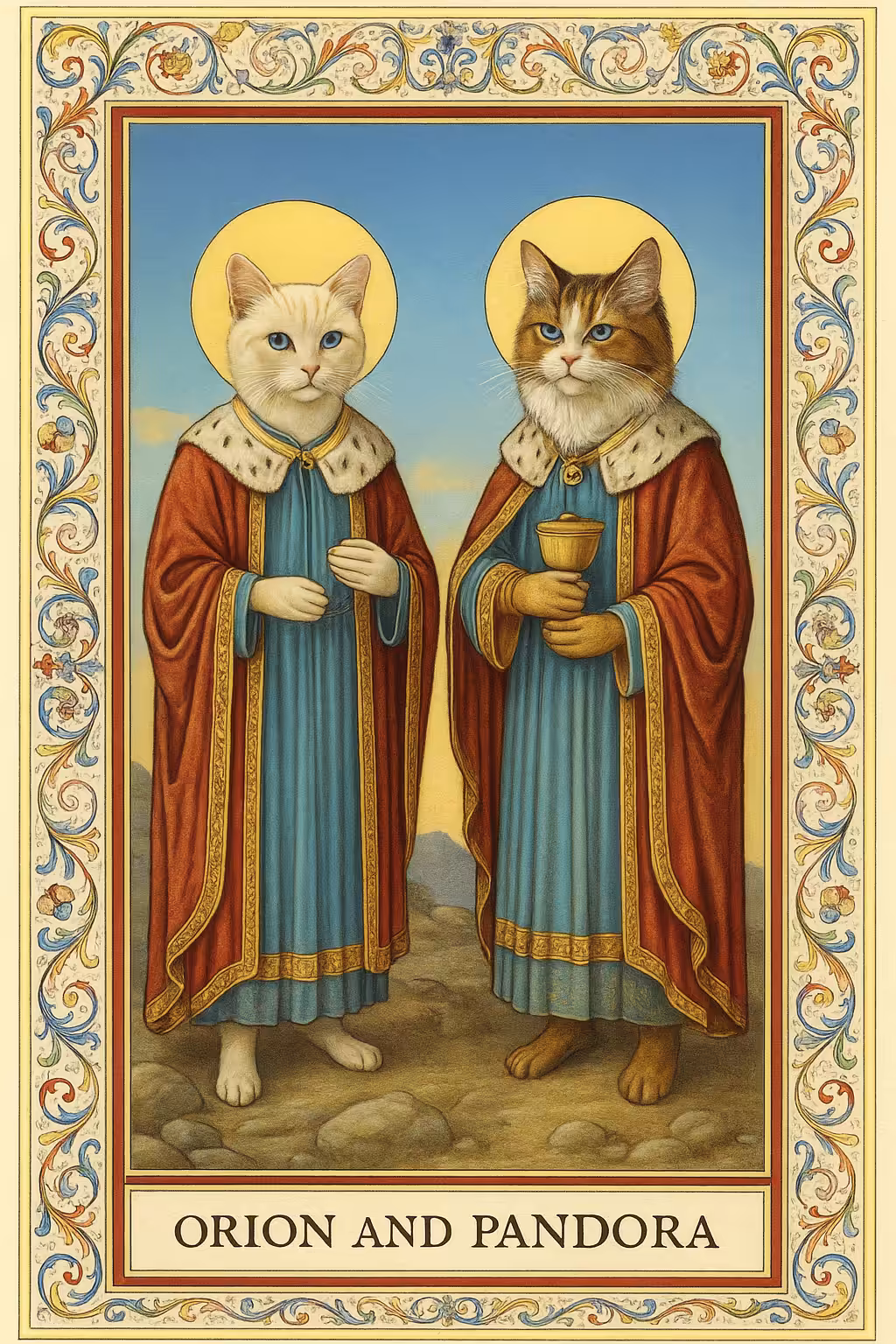 π Orion and Pandora: Twin Witnesses of the Threshold