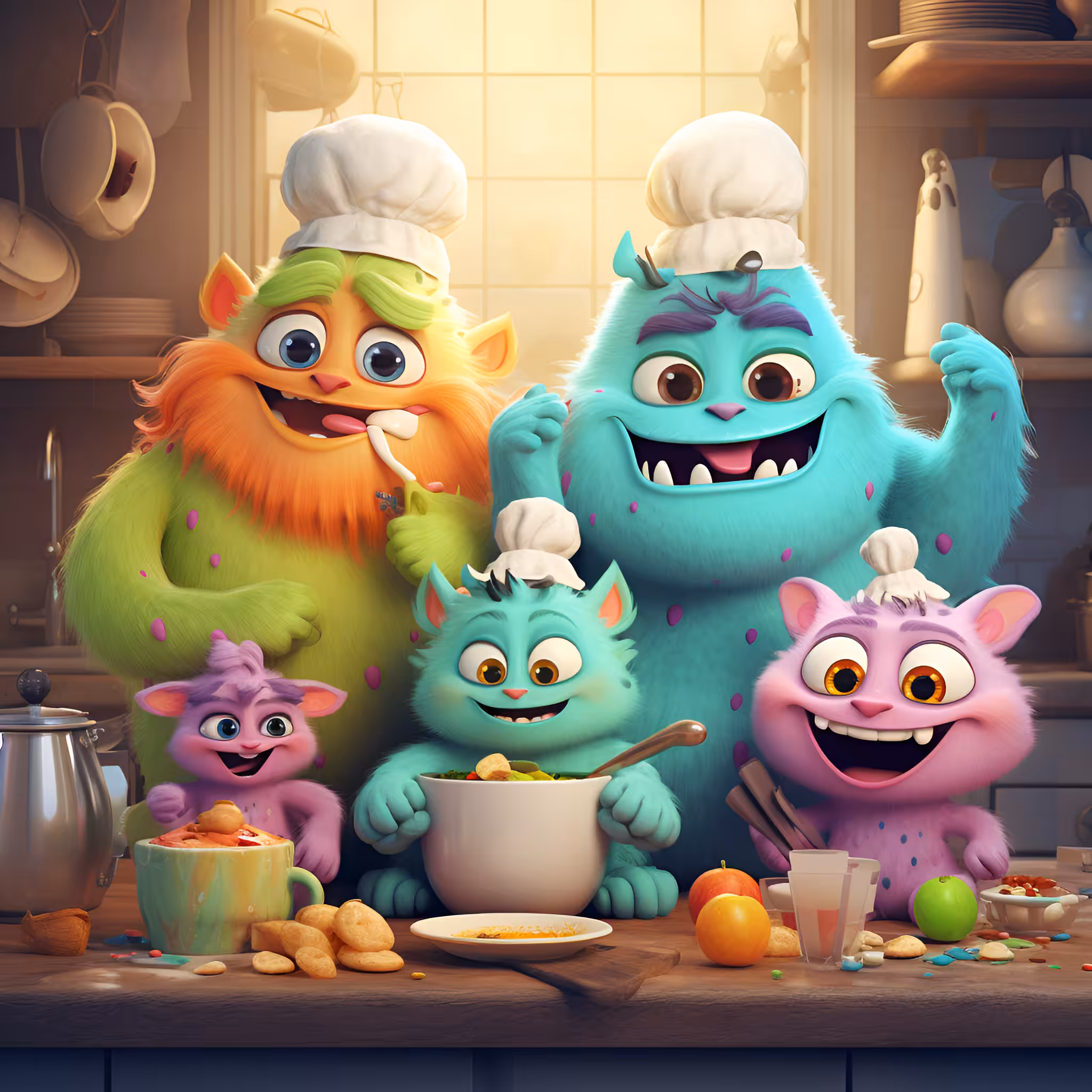 Funny Monsters #404