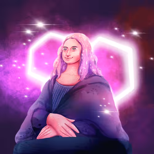 Mona Lisa into The Polygon