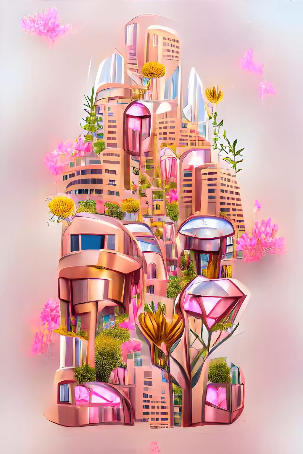 New world human city pods 666-33