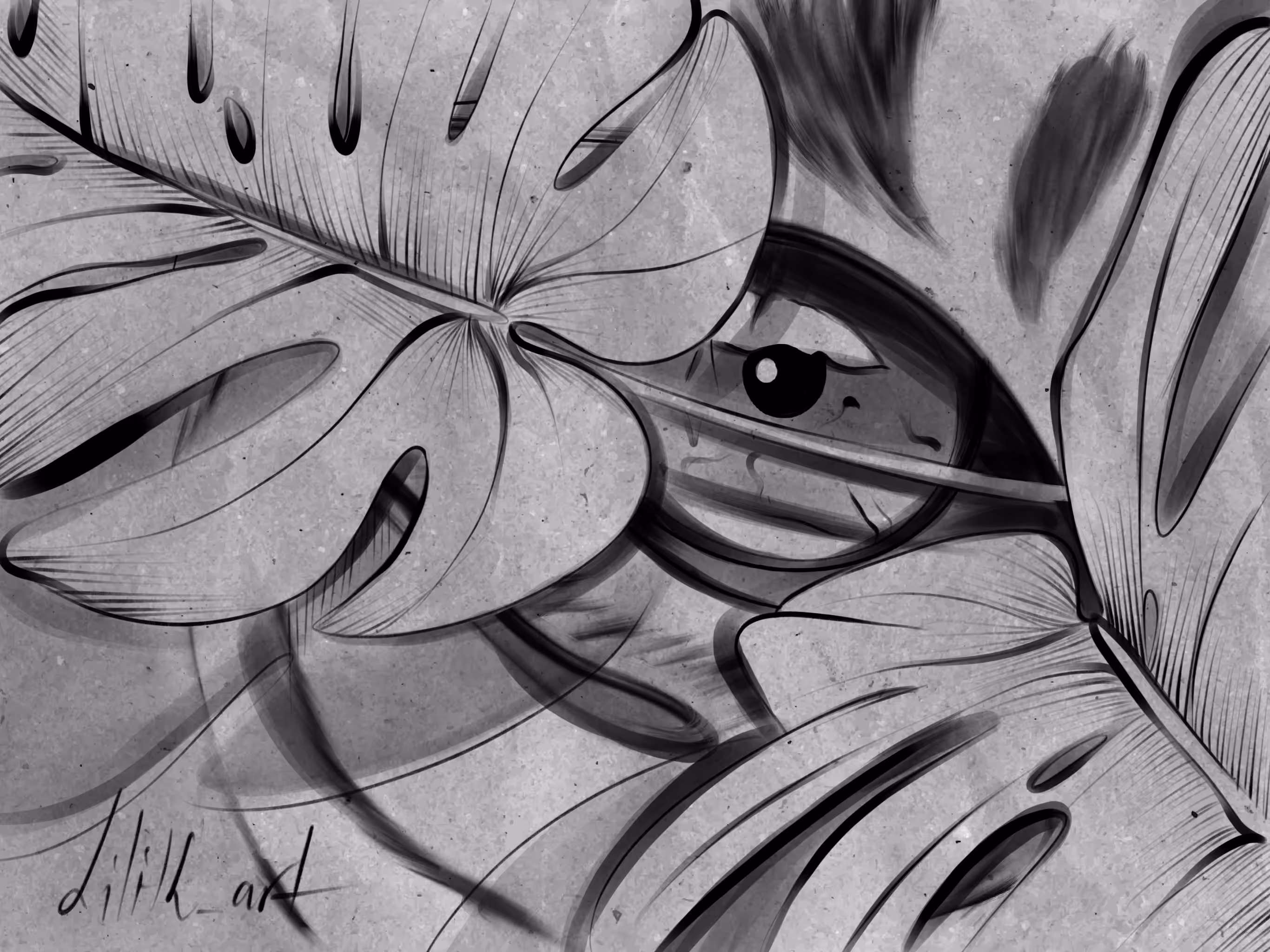 B&W: Exotic vision 👁️ 