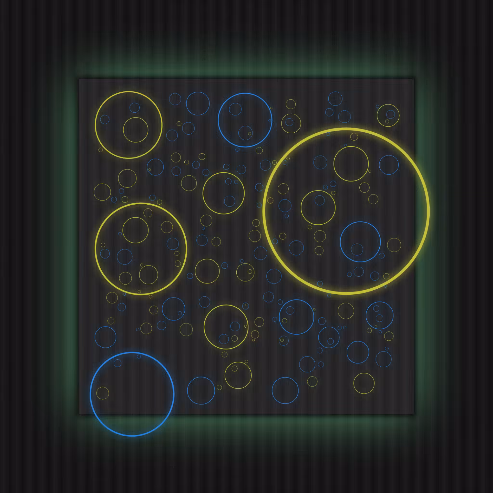 Nevercolliding Circles #8