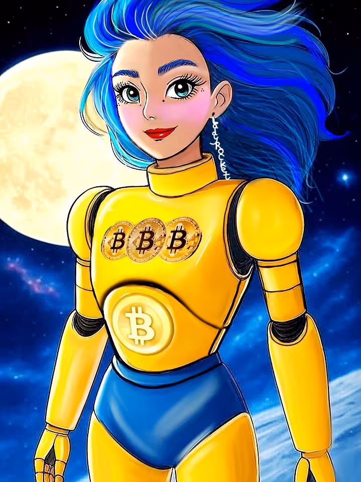 Crypto Starwoman – Tribute to Lady Rocket