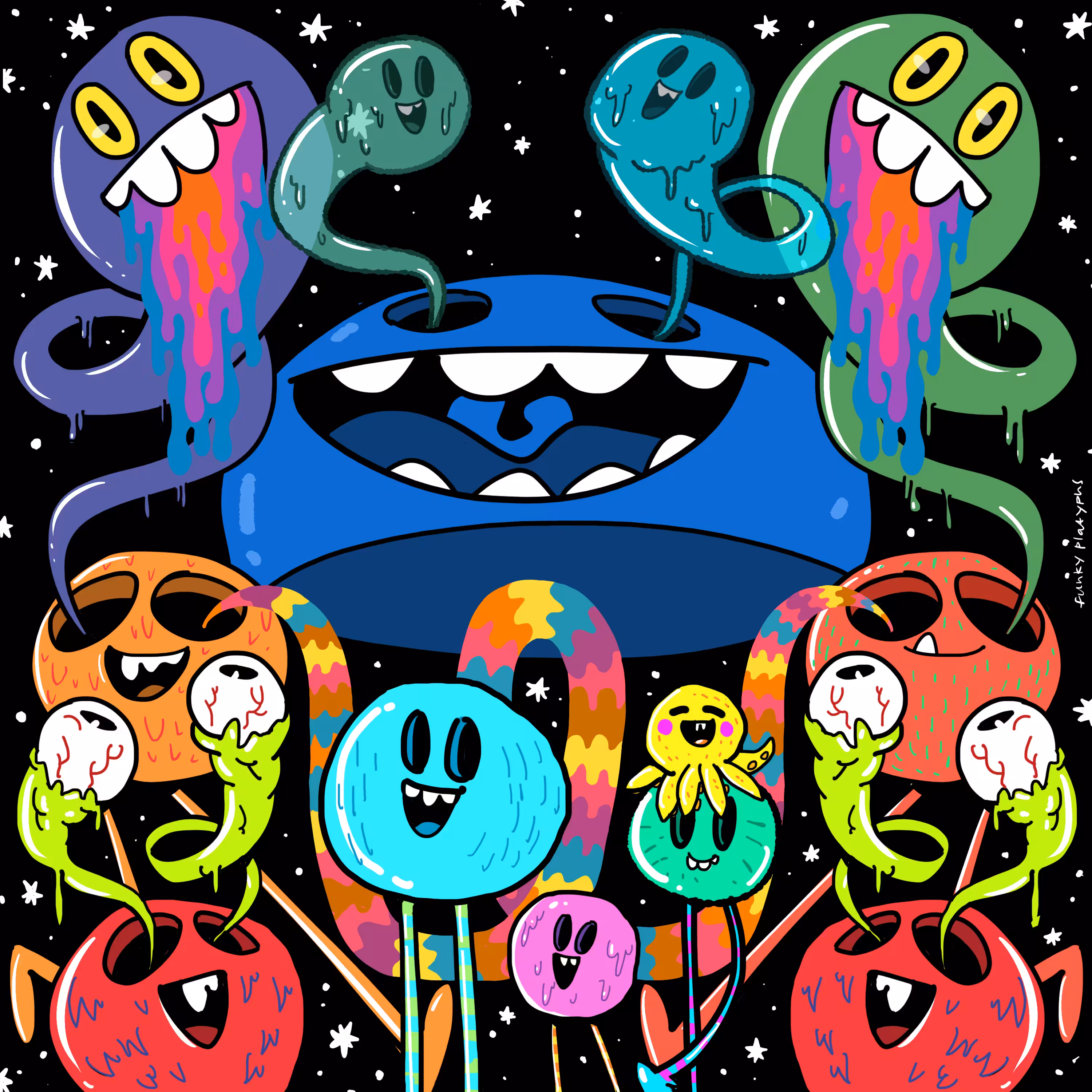 Doodle #001 - The Eye Poppers