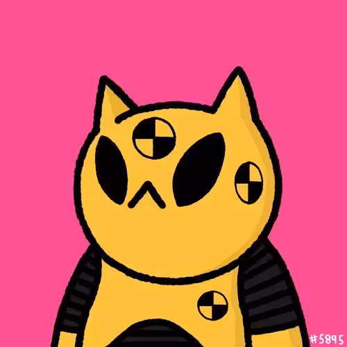 Blink Cat The Visitors Derivative #5895