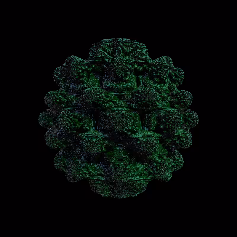 3D Form Symmetry V2 #4