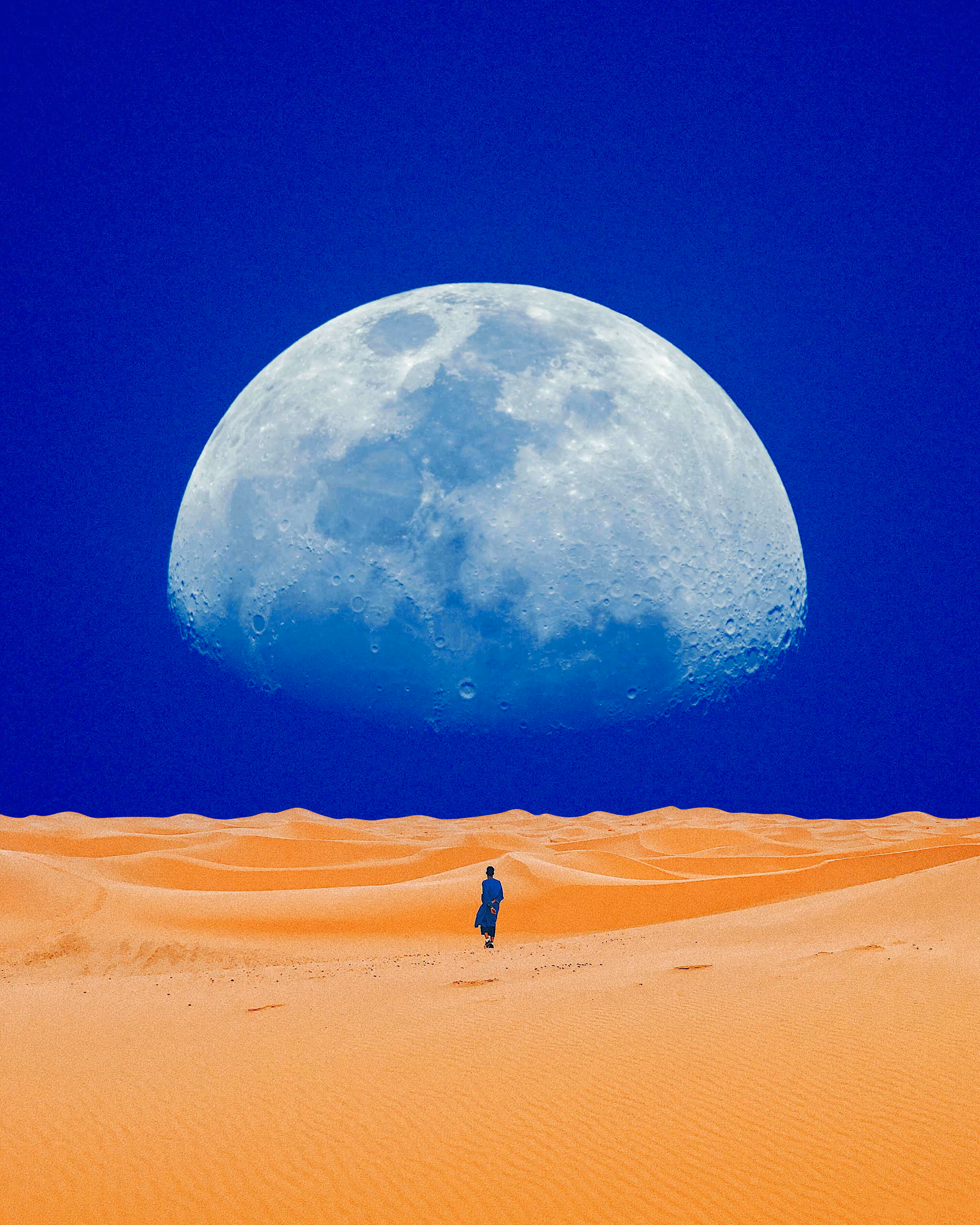 Surreal Dispositions: Blue World