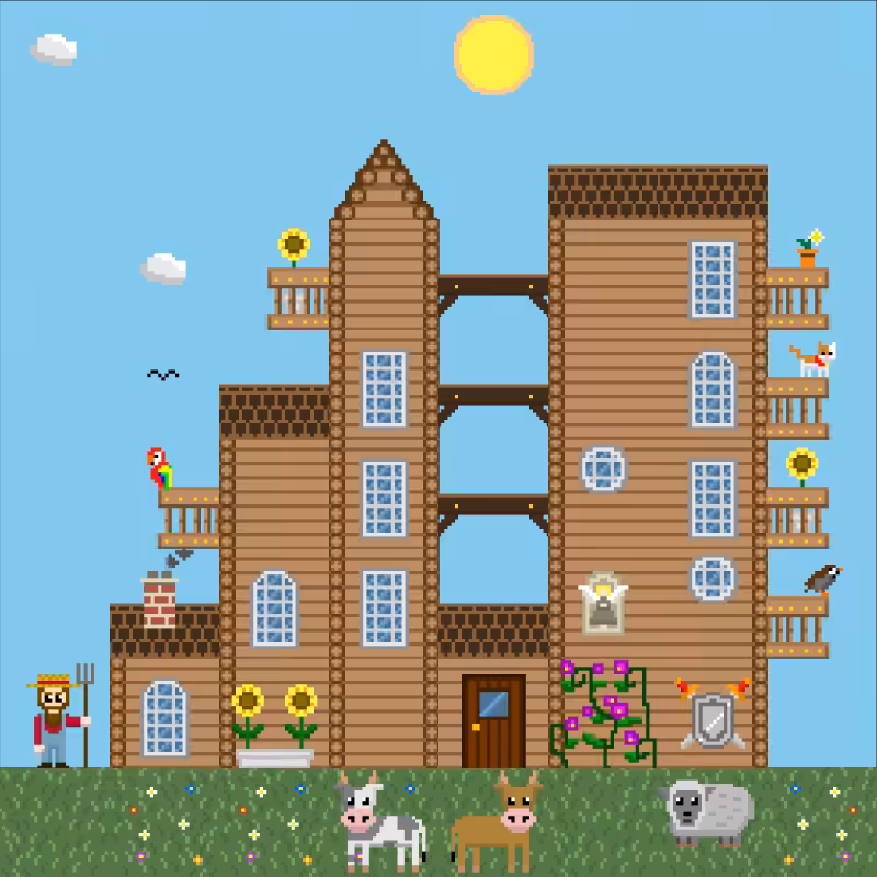 2D Mansion #908