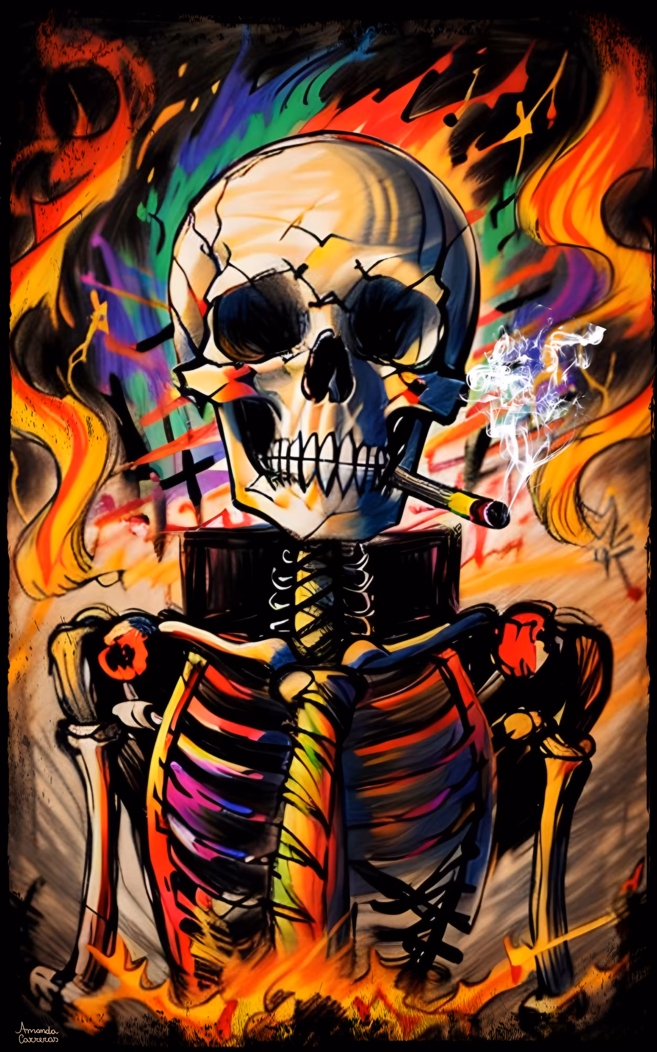 SKeleton Doodle 1