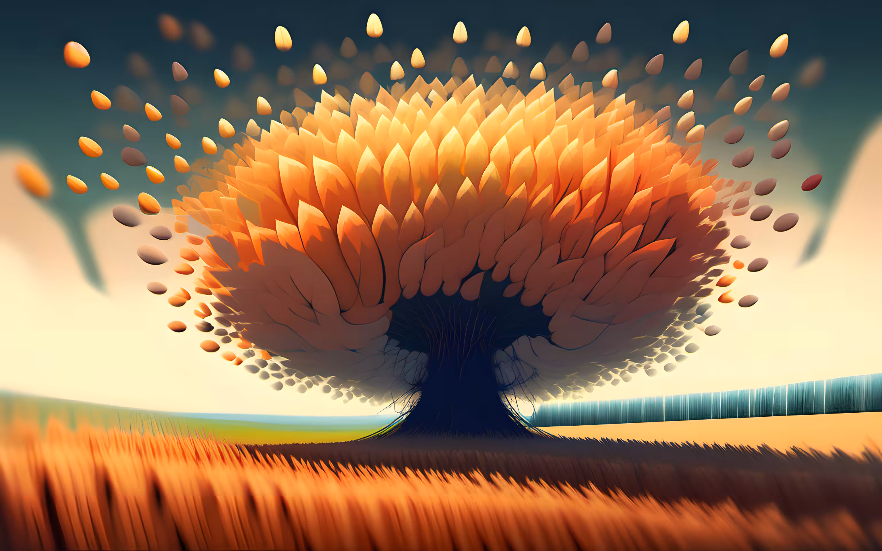 AI imagines famous generative artworks #96
