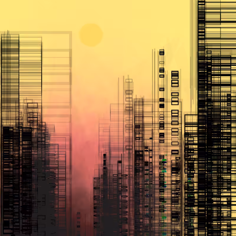Contemporary building sketches #68