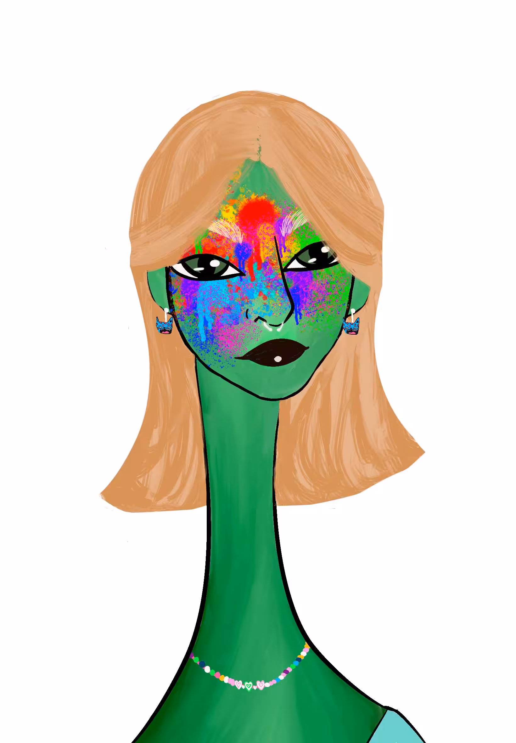 Long Neckie Ladies: Long Neckie Lady #546