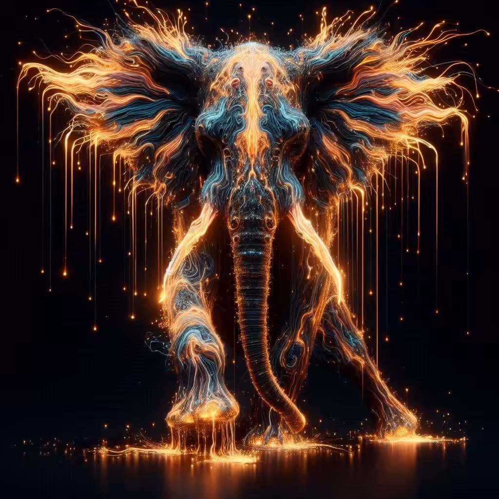Elephant dance