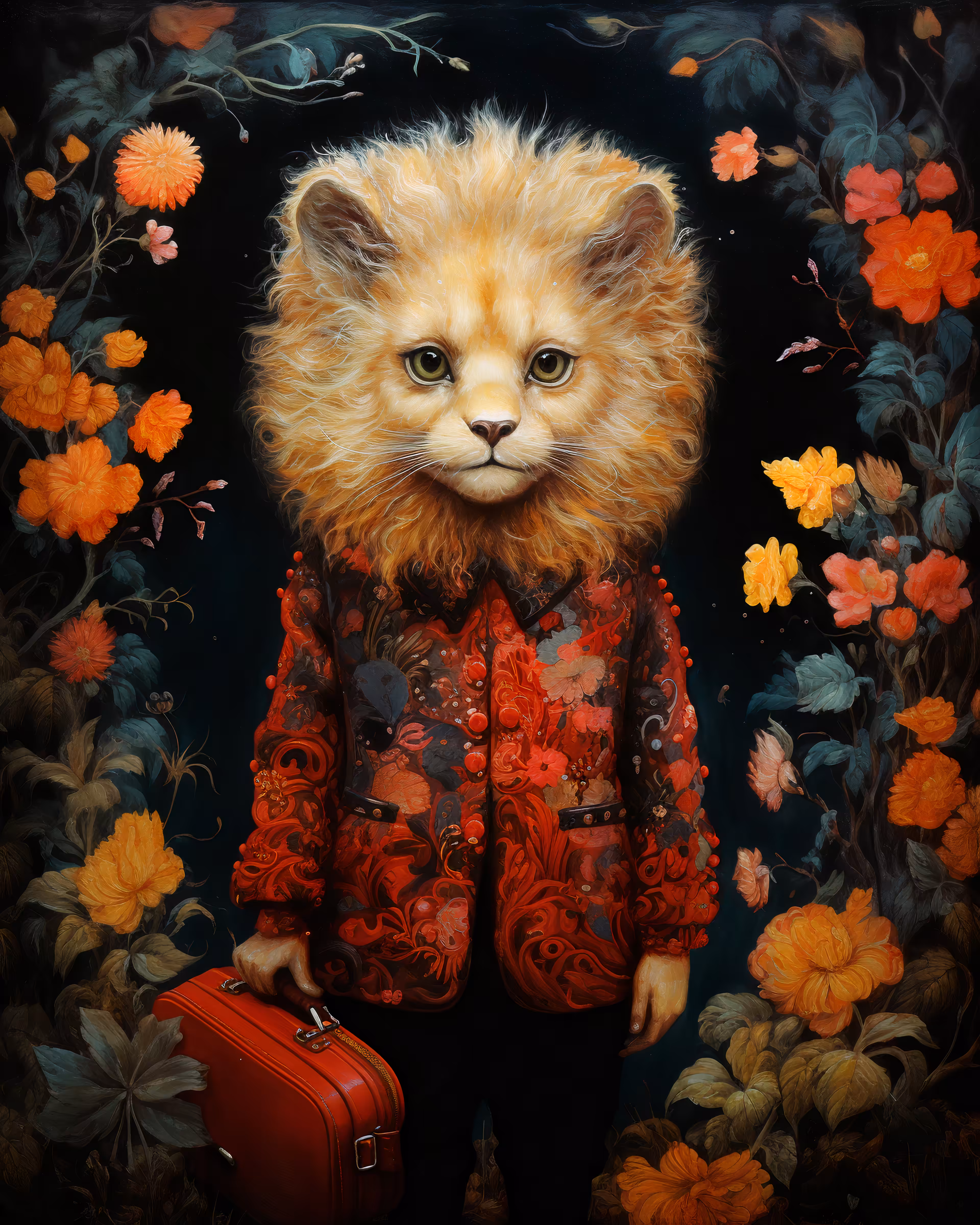Galaxy of Fantasies. Animals Schoolchildren #4