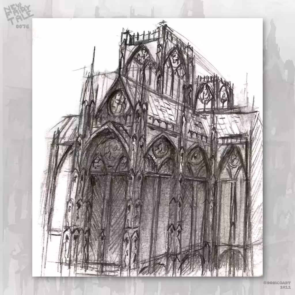Cathedral in Sketchbook 0076