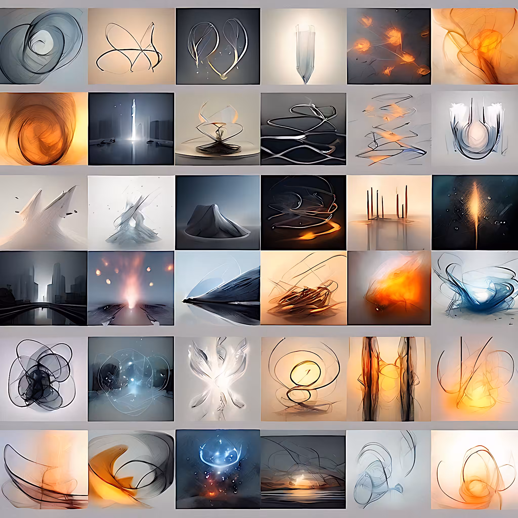 "Light play of Thoughts" #3