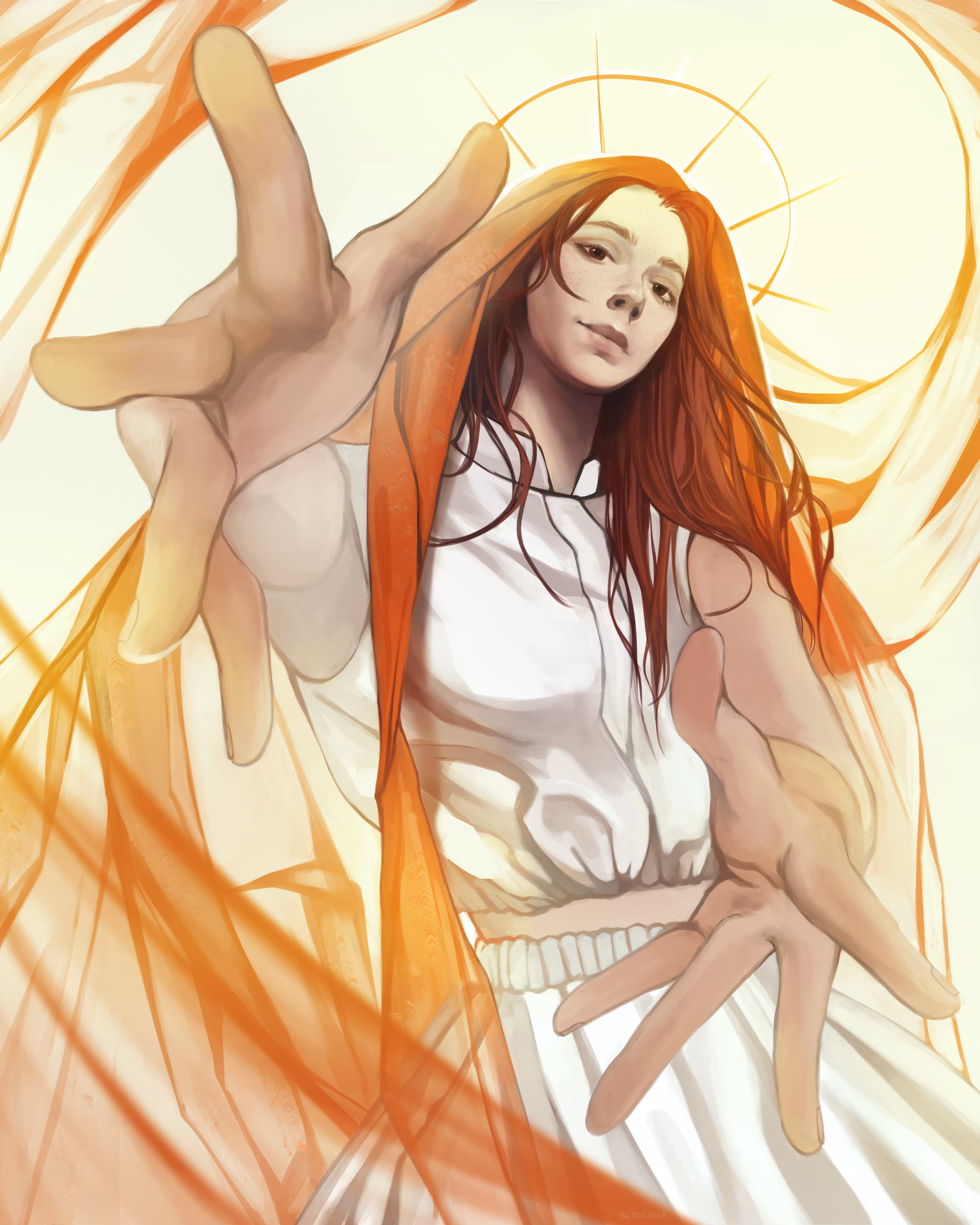 full-fledged drawings: Touch of Light