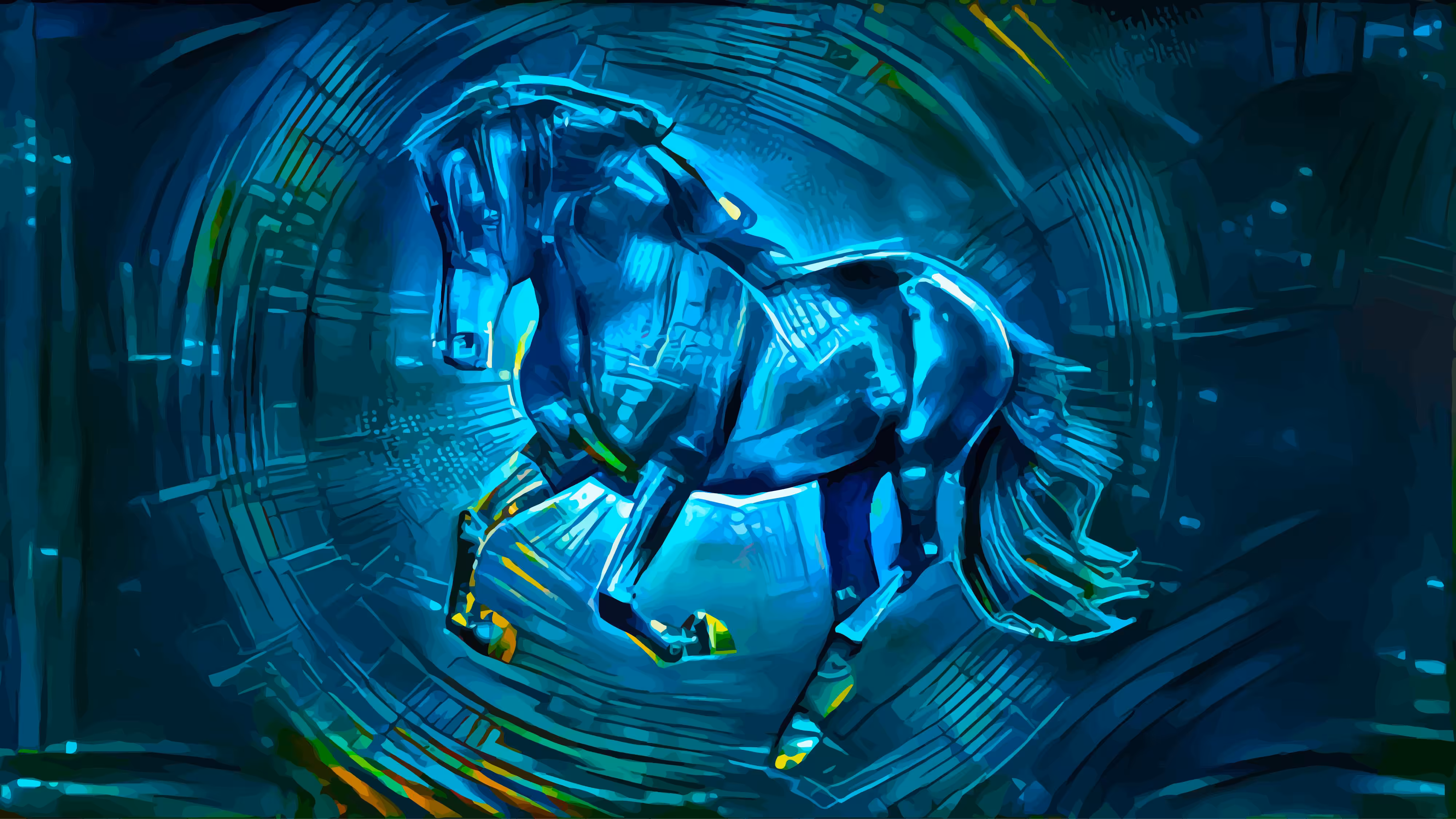 Race horse