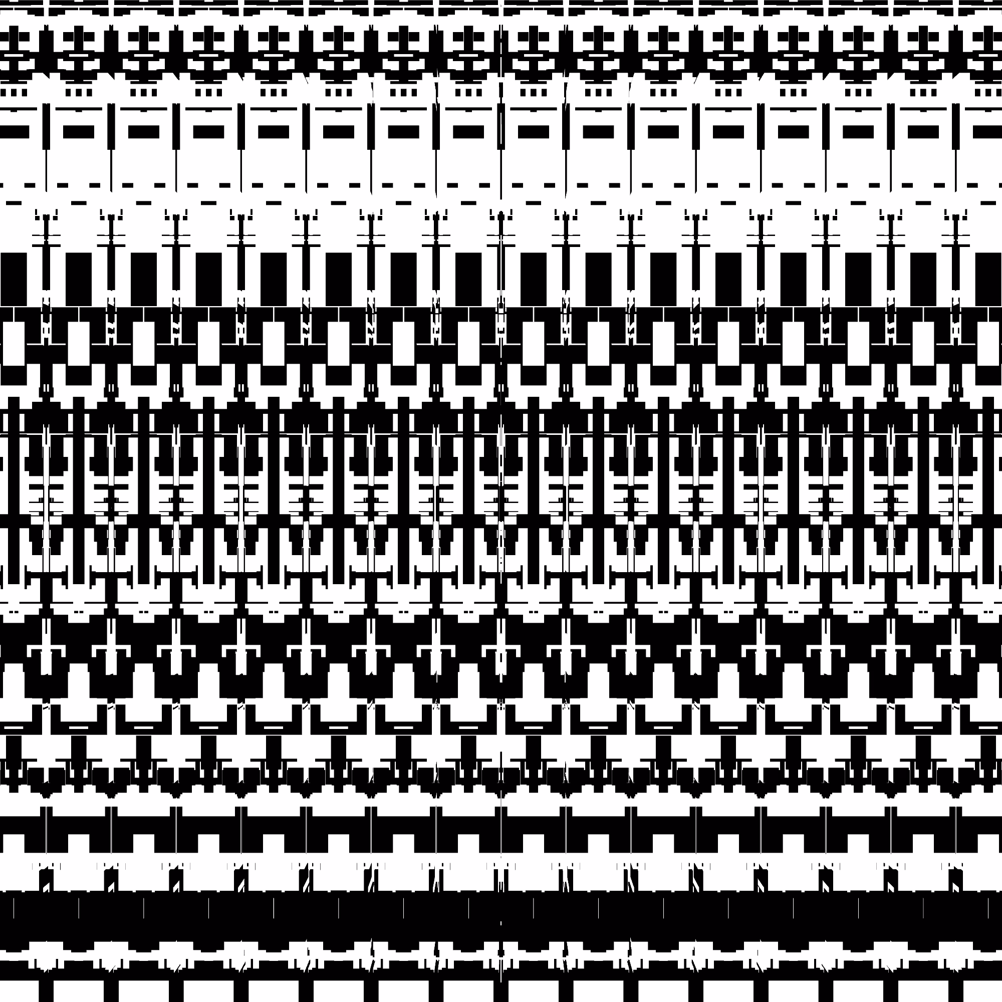 black and white textile machine