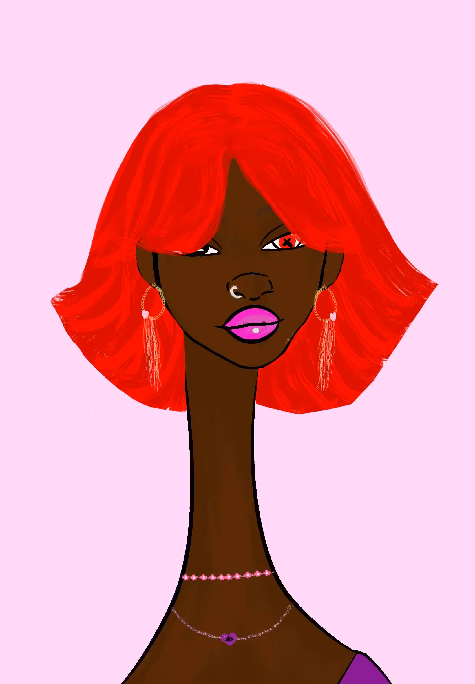 Long Neckie Ladies: Long Neckie Lady #1261