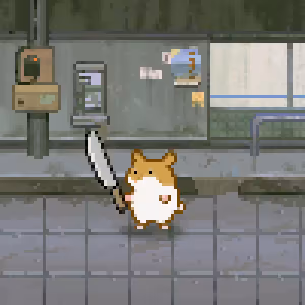 Bad Hamster No.4/1000 (common)