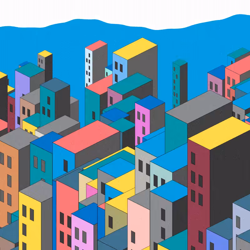 Coloured City #11