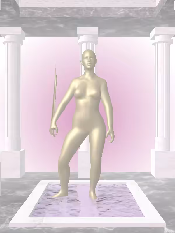 HeavenComputer: The Victorious Faded Gold Woman #785