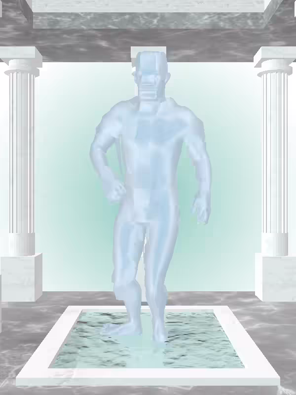 HeavenComputer: The Injured Ethereal Blue Man #197