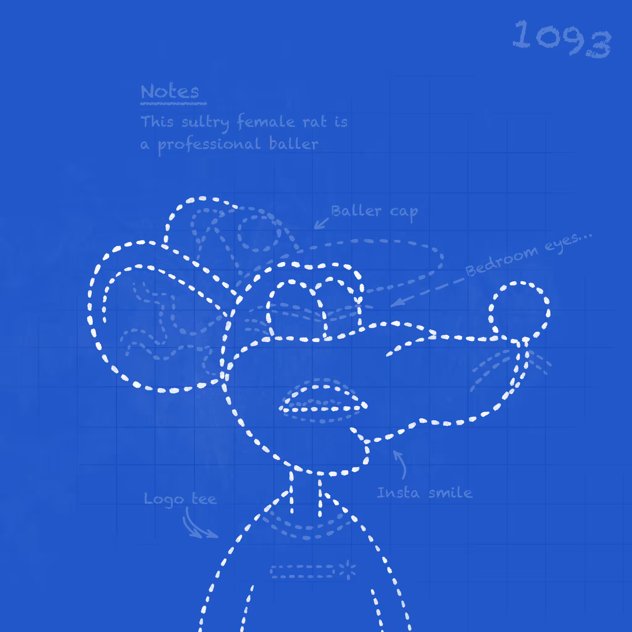 Sewer Rat Blueprint 1093