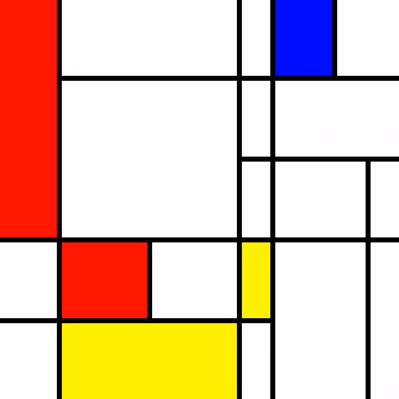 compositioninredblueandyellow.art, (NFT) #80