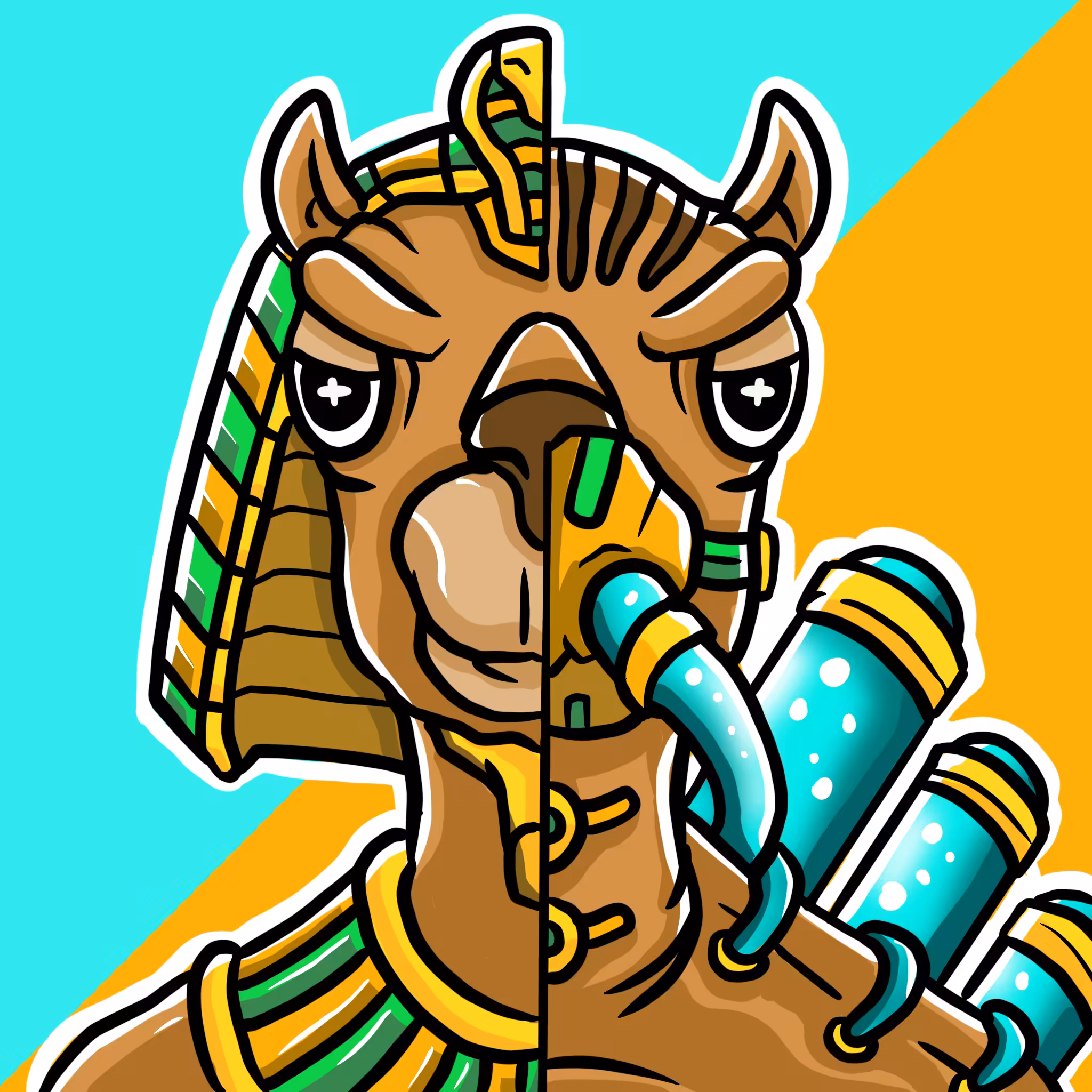 Mirror Zoo: Kamel / Water  (common)