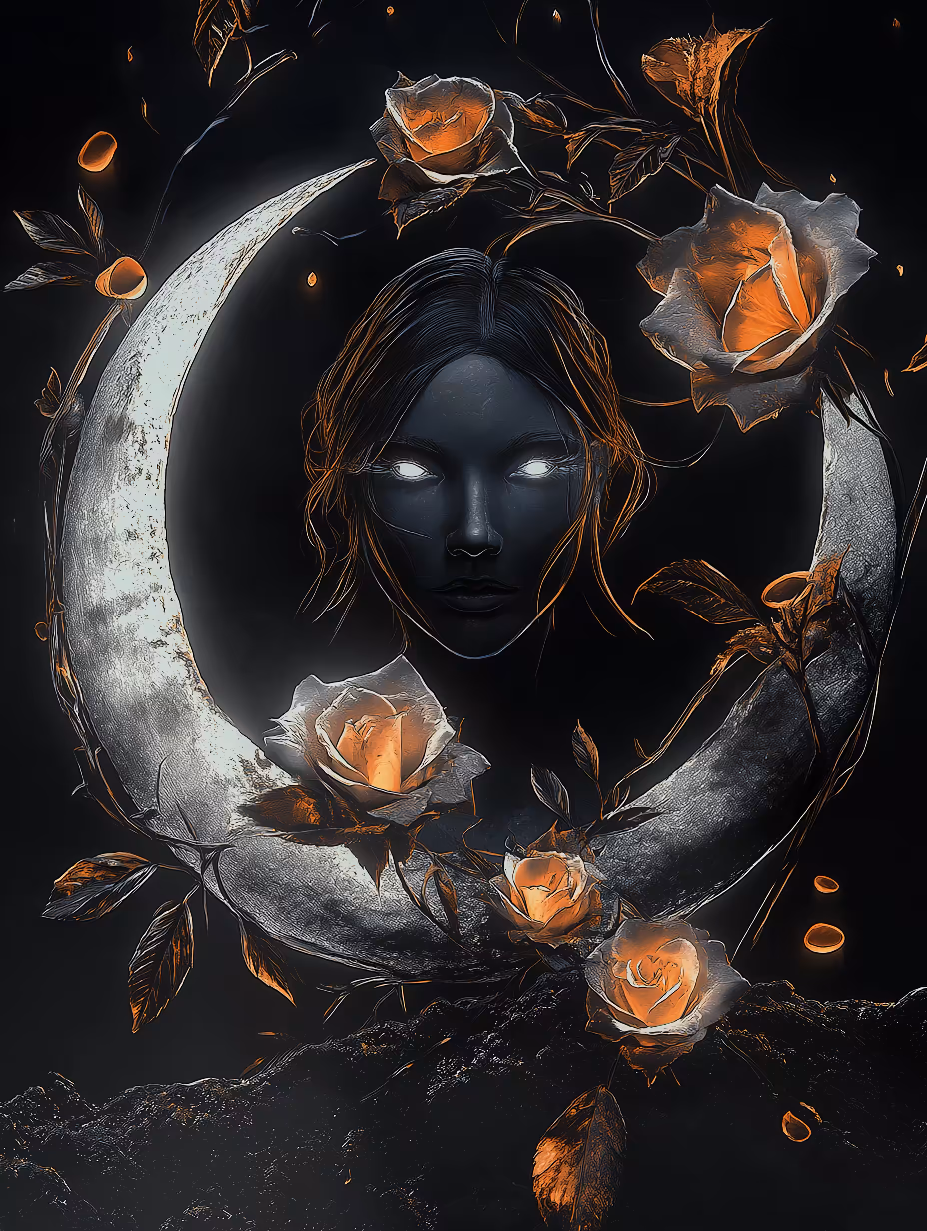 Rose of the night